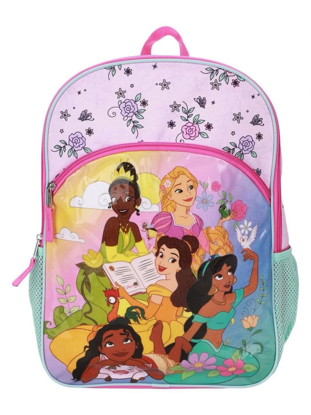 Kids Princess Character Backpack - Pink T4